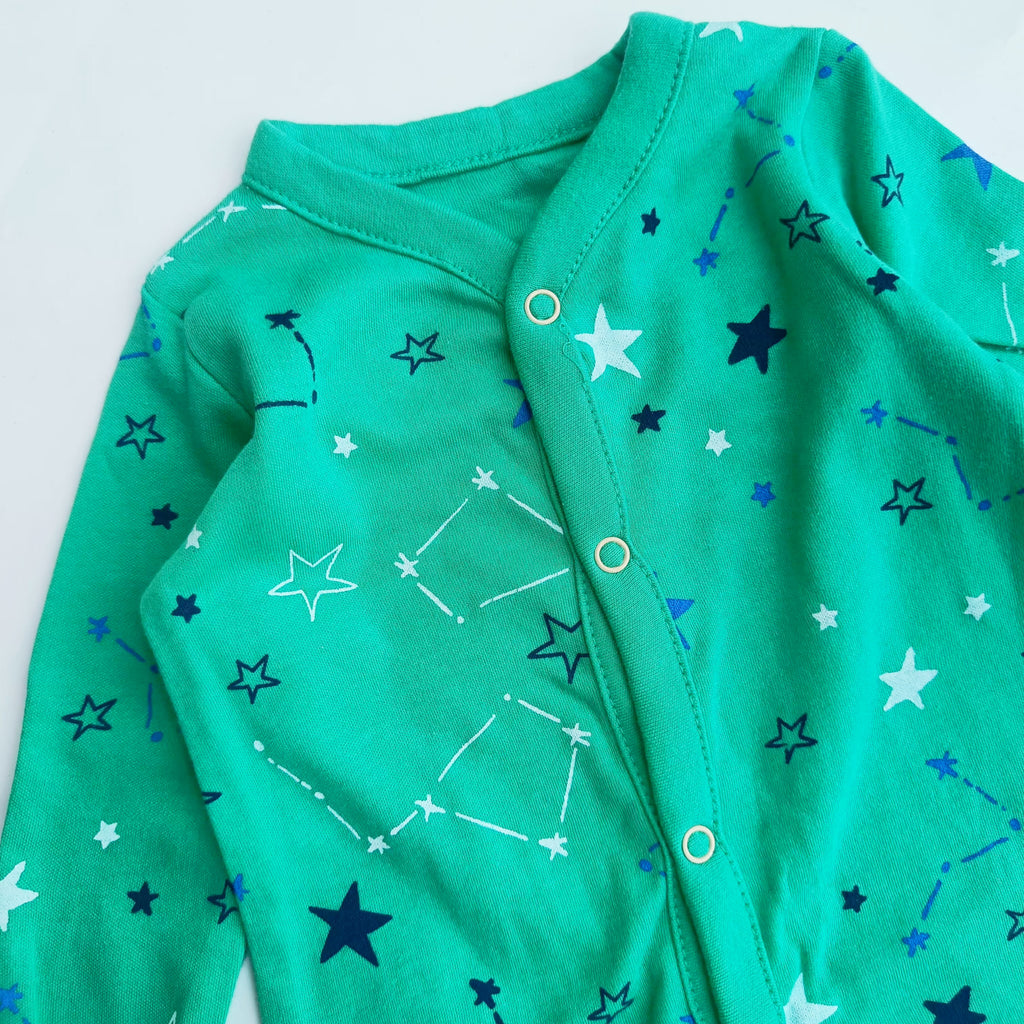Mothercare footed sleepsuit