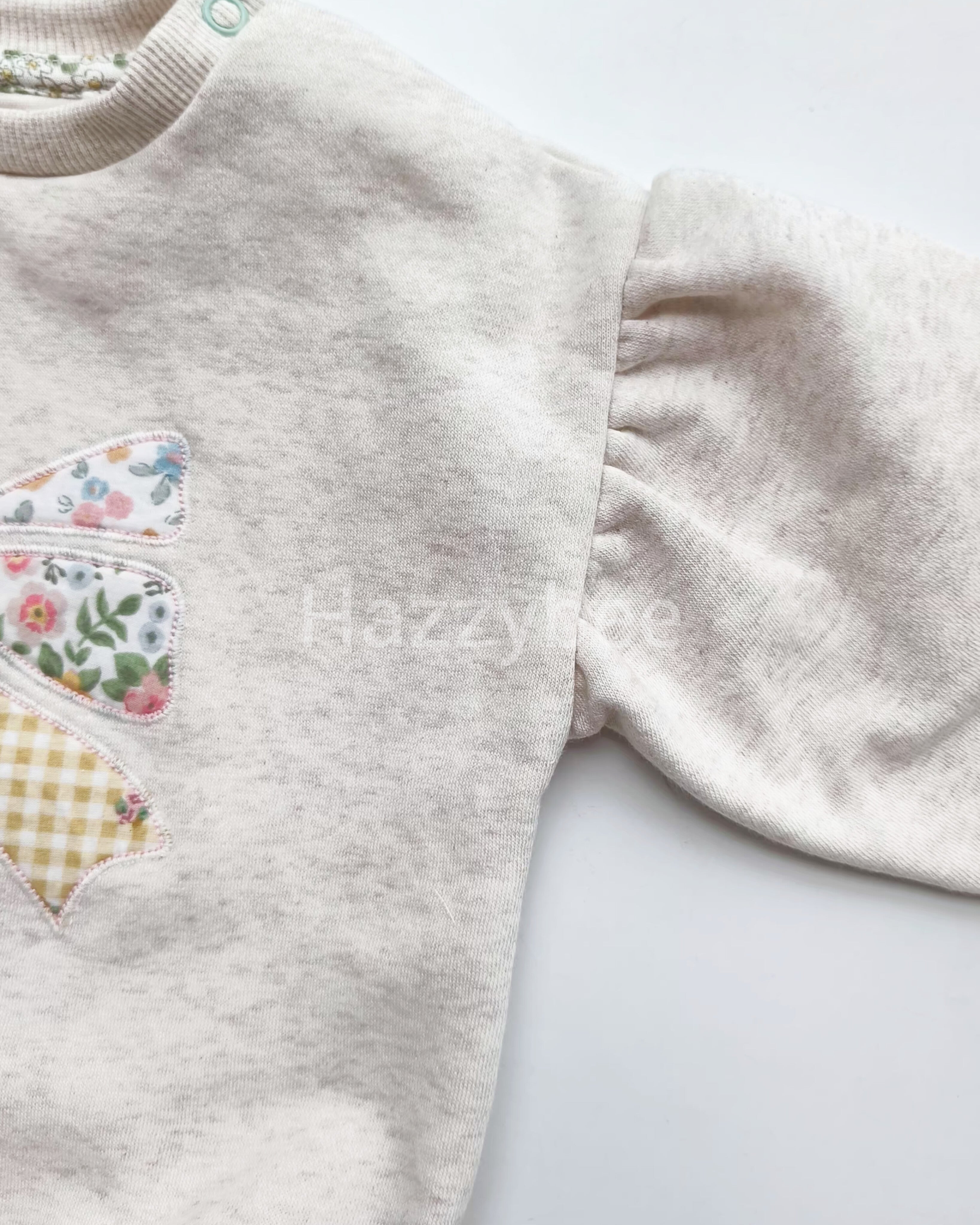 George sweatshirt with fleece-bow