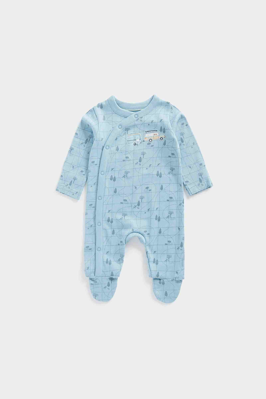 Mothercare footed sleepsuit