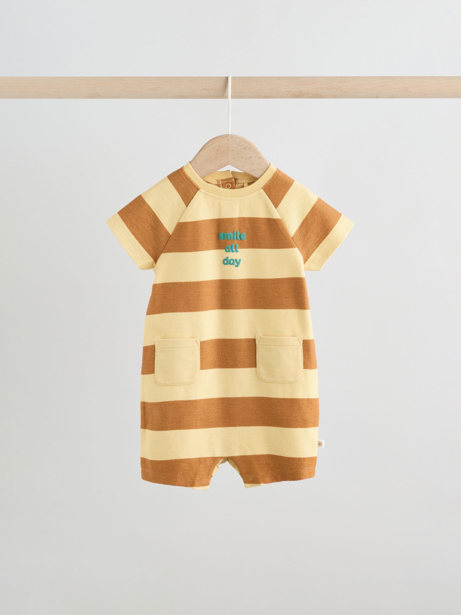 NEXT playsuit stripped jersey