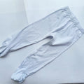 Footed pants powdered blue