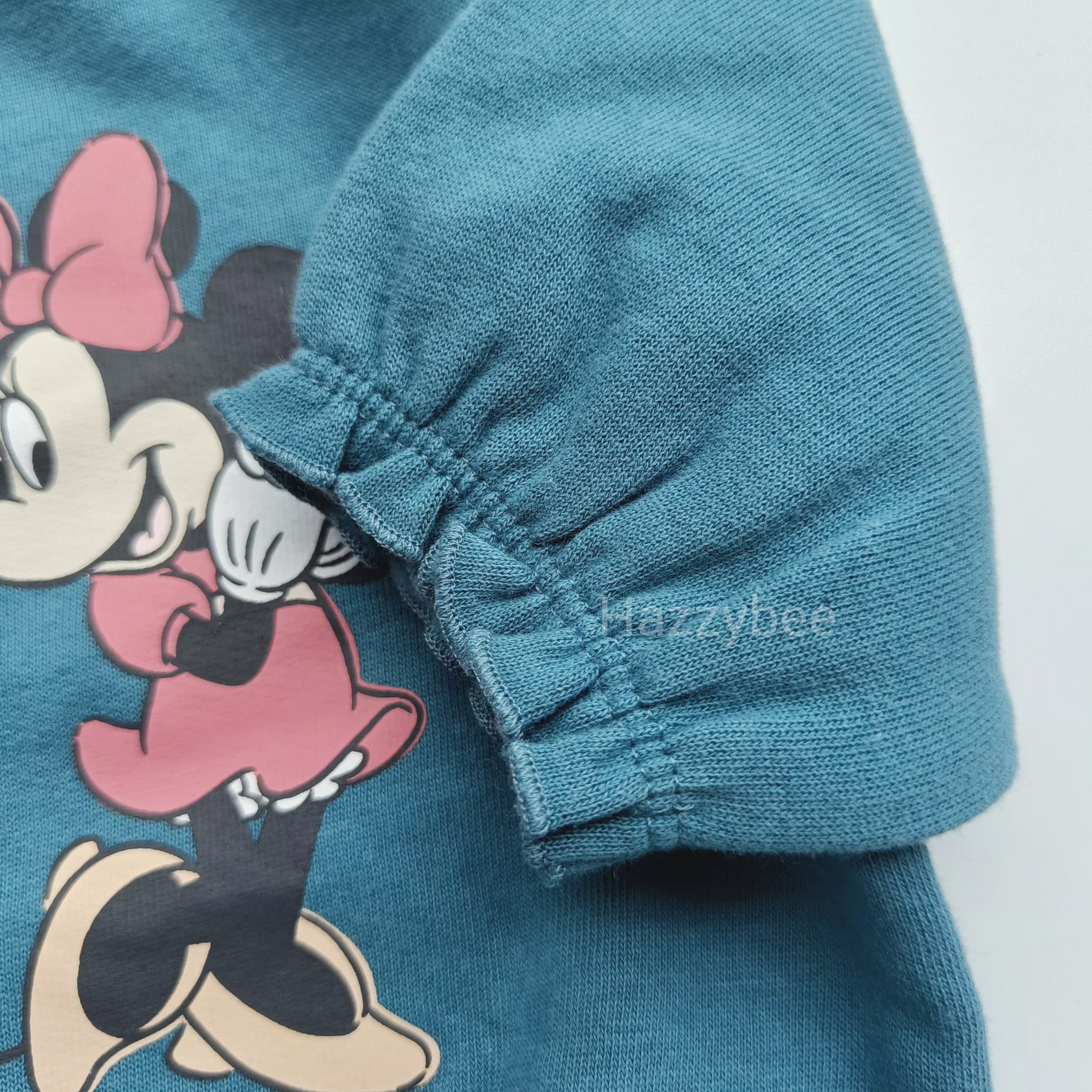 George sweatshirt with fleece-green minnie