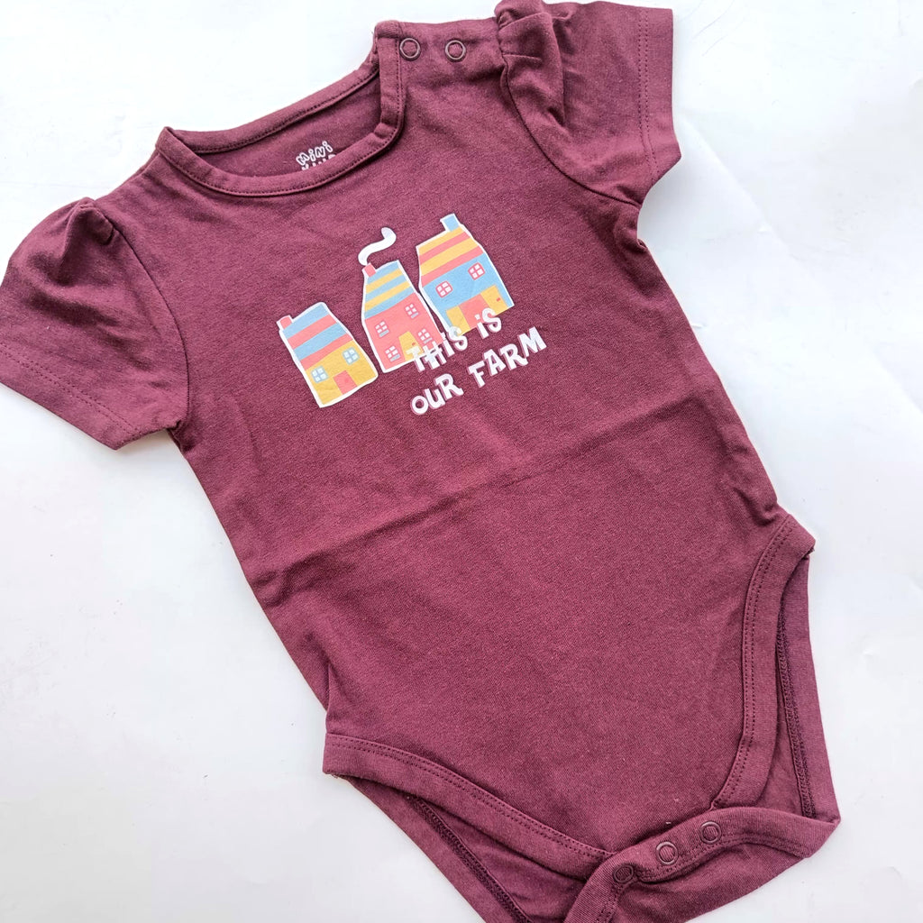 Short sleeve onesies 6-9m