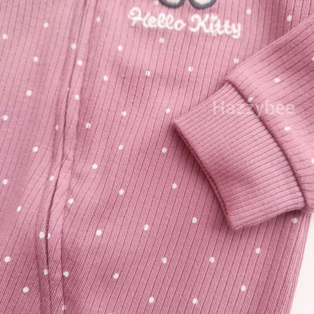 C&A hello kitty zipper sleepsuit