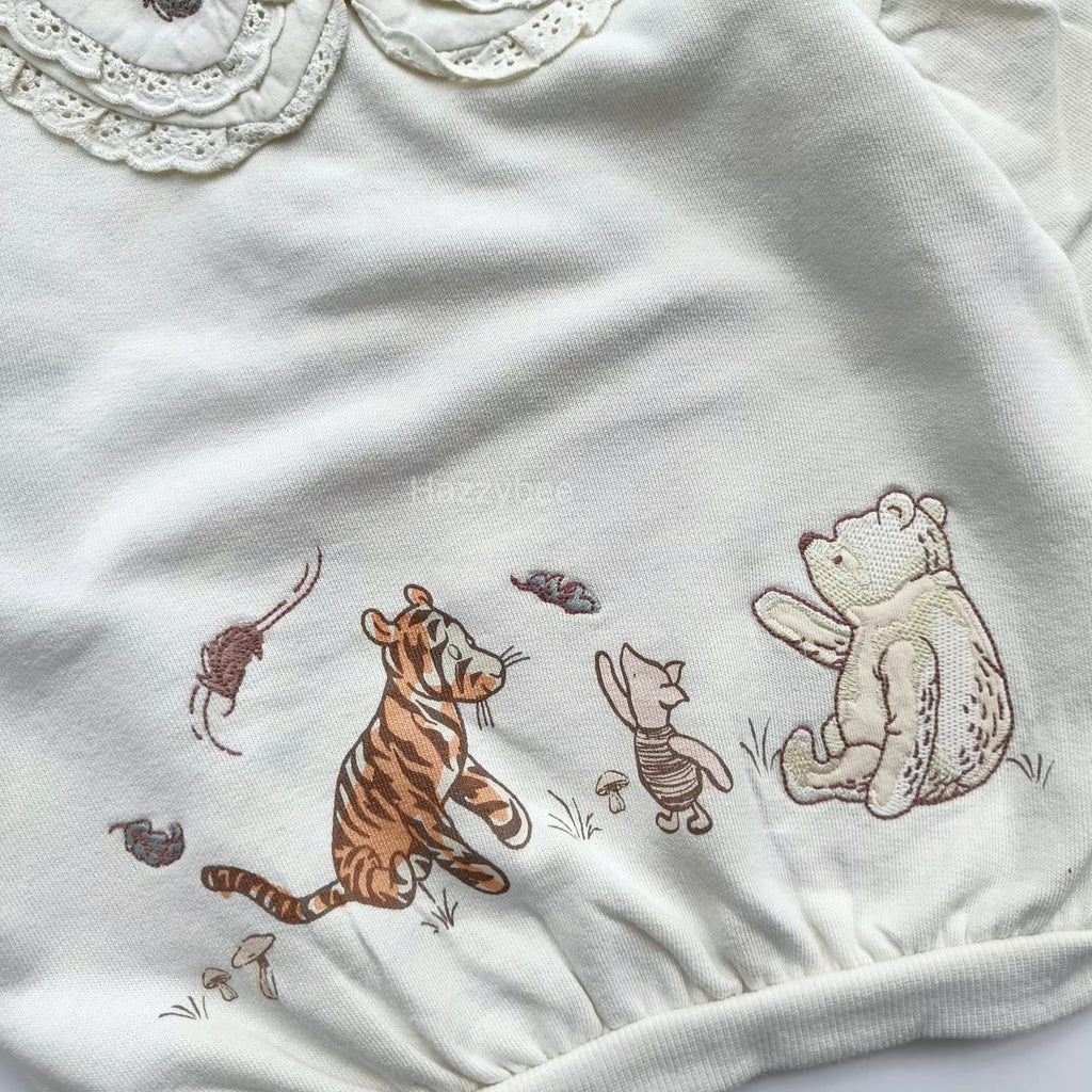 George sweatshirt with fleece- Winnie pooh