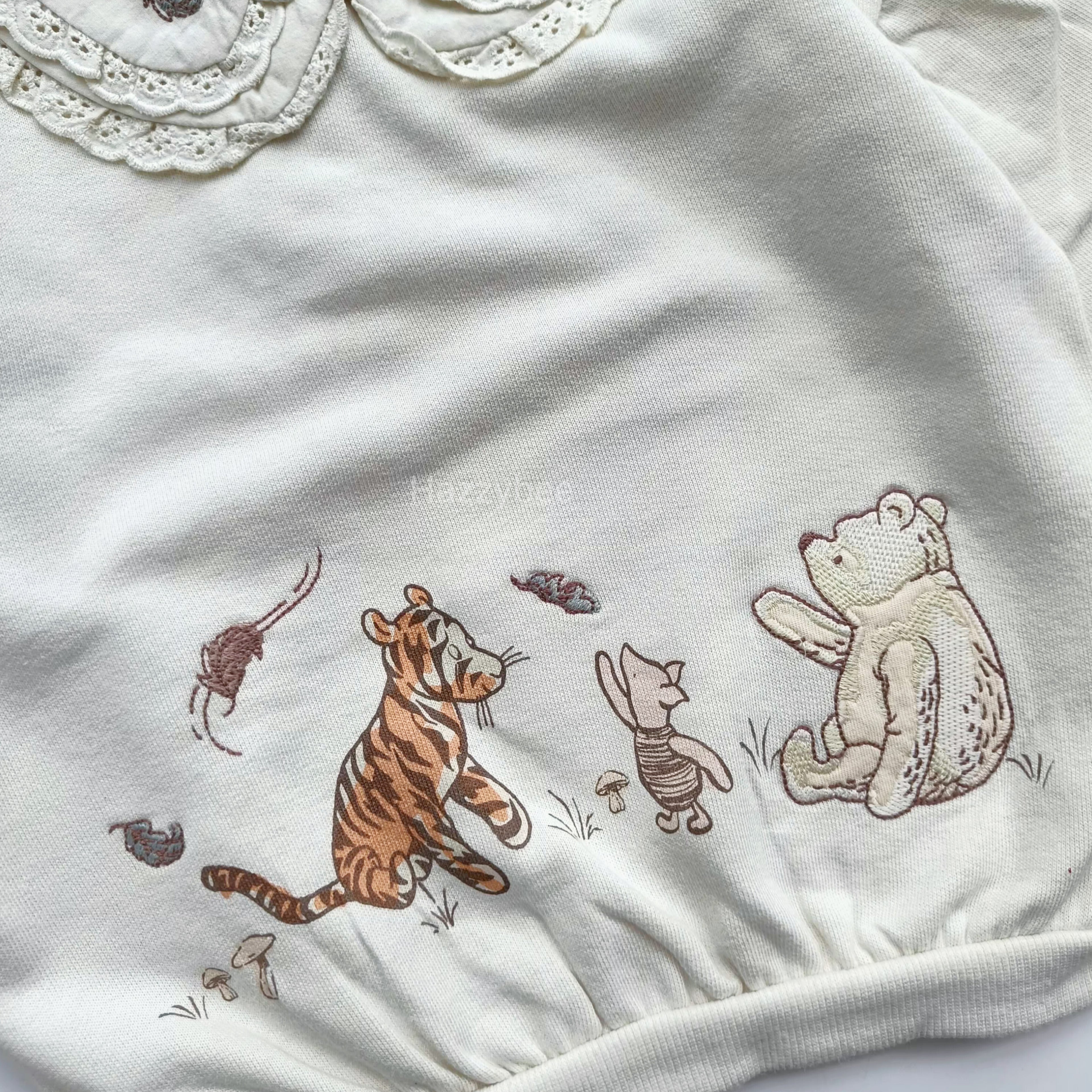 George sweatshirt with fleece- Winnie pooh