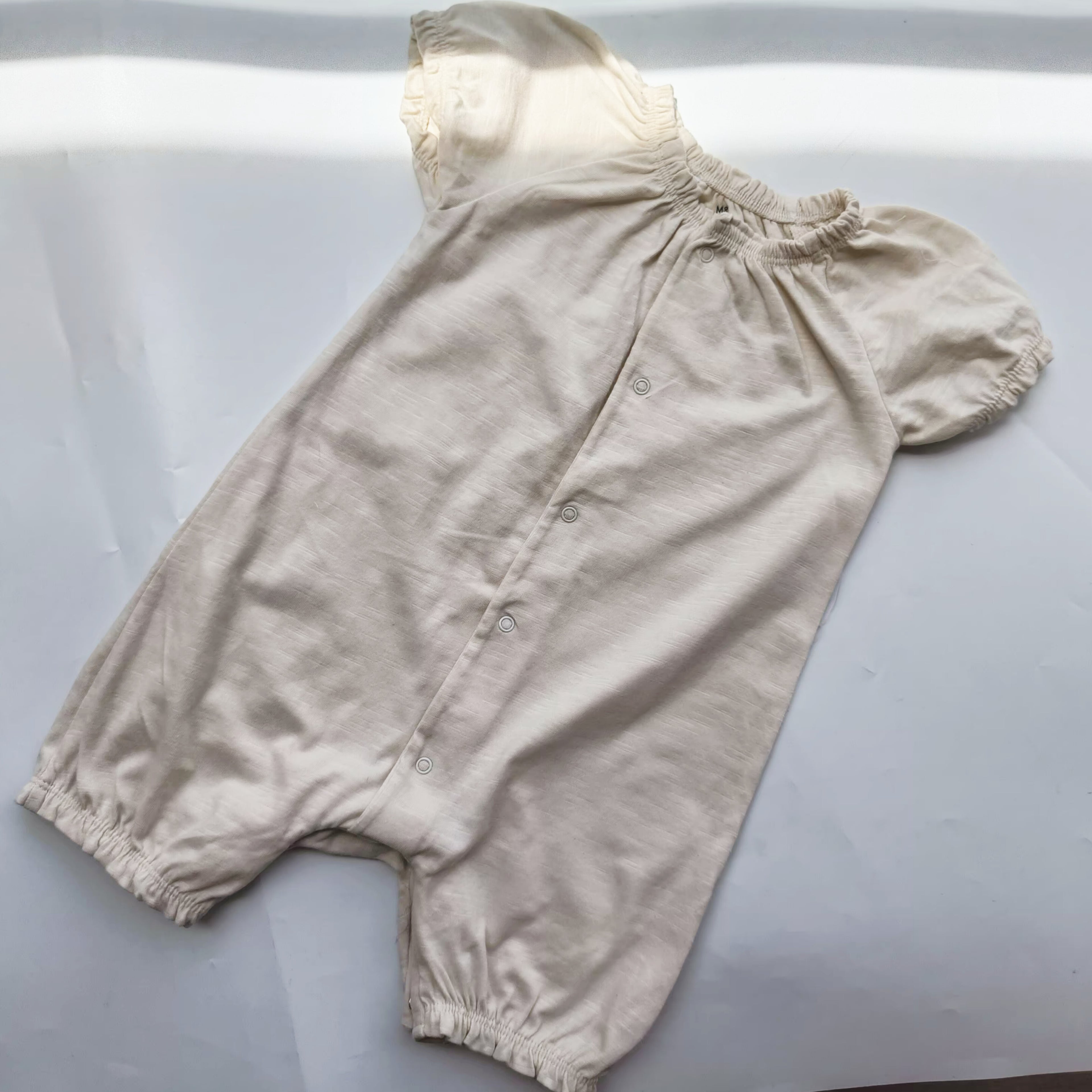 M&S beige playsuit