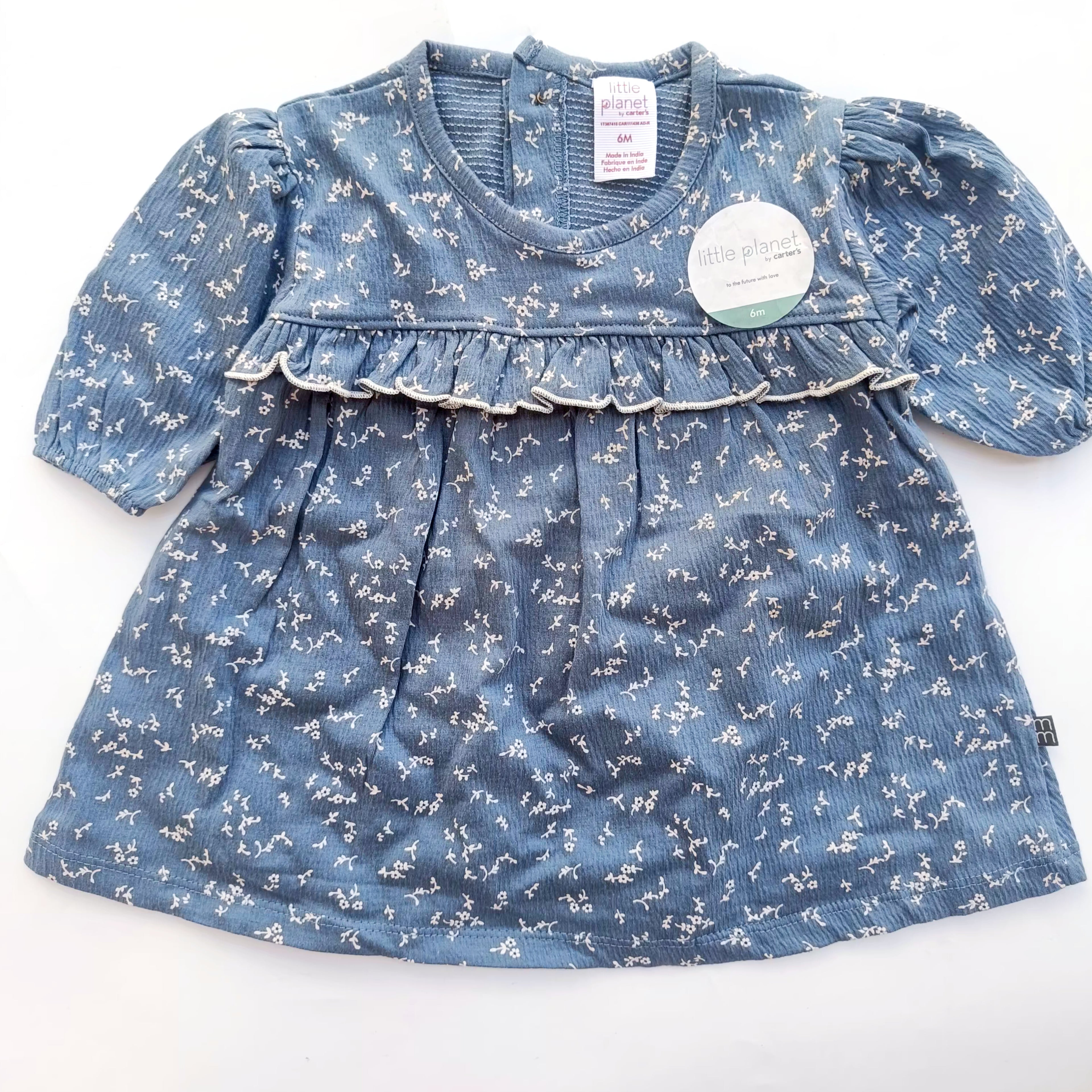 Carters drop shoulder dress