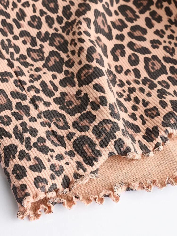 Next Tan brown Leopard print