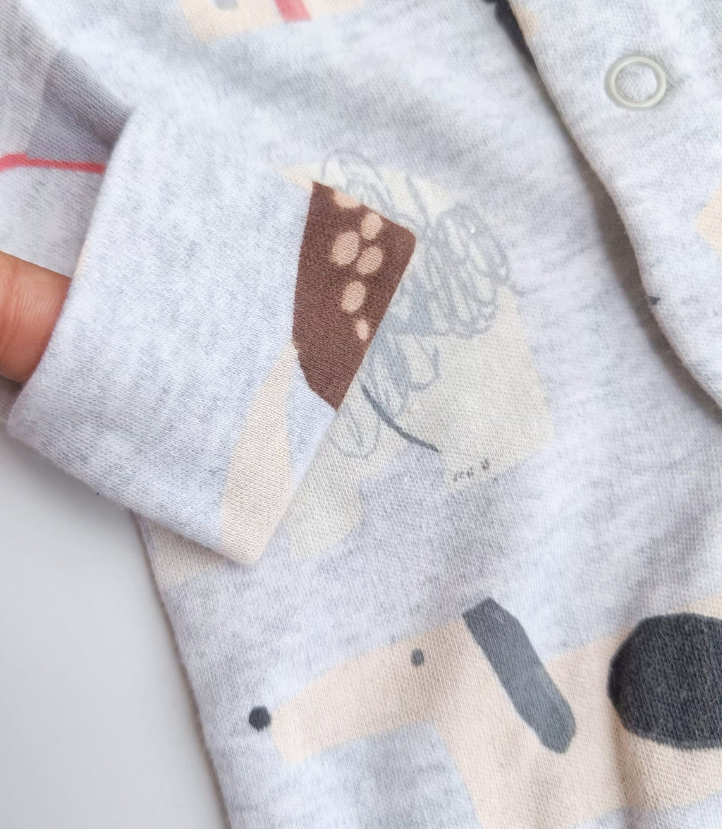 M&S footed sleepsuit