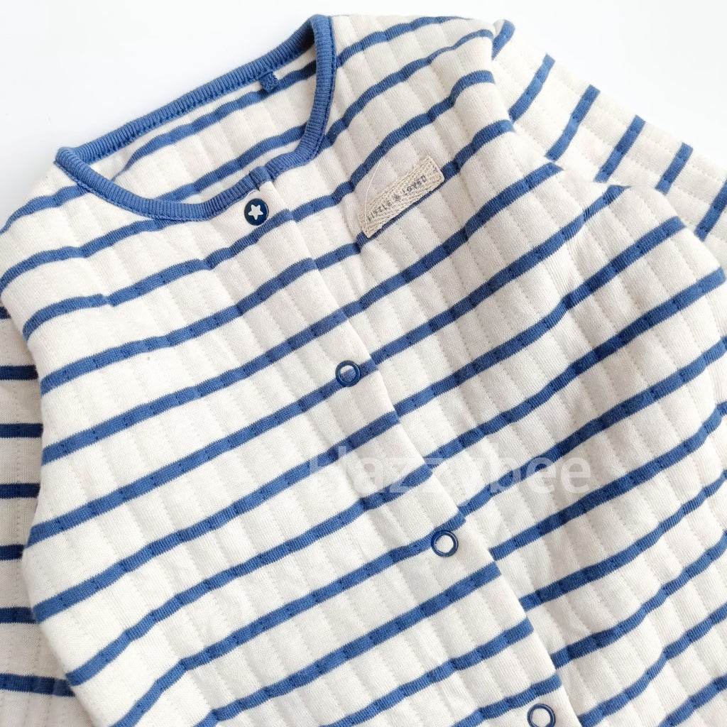 Baby quilted sleepsuit
