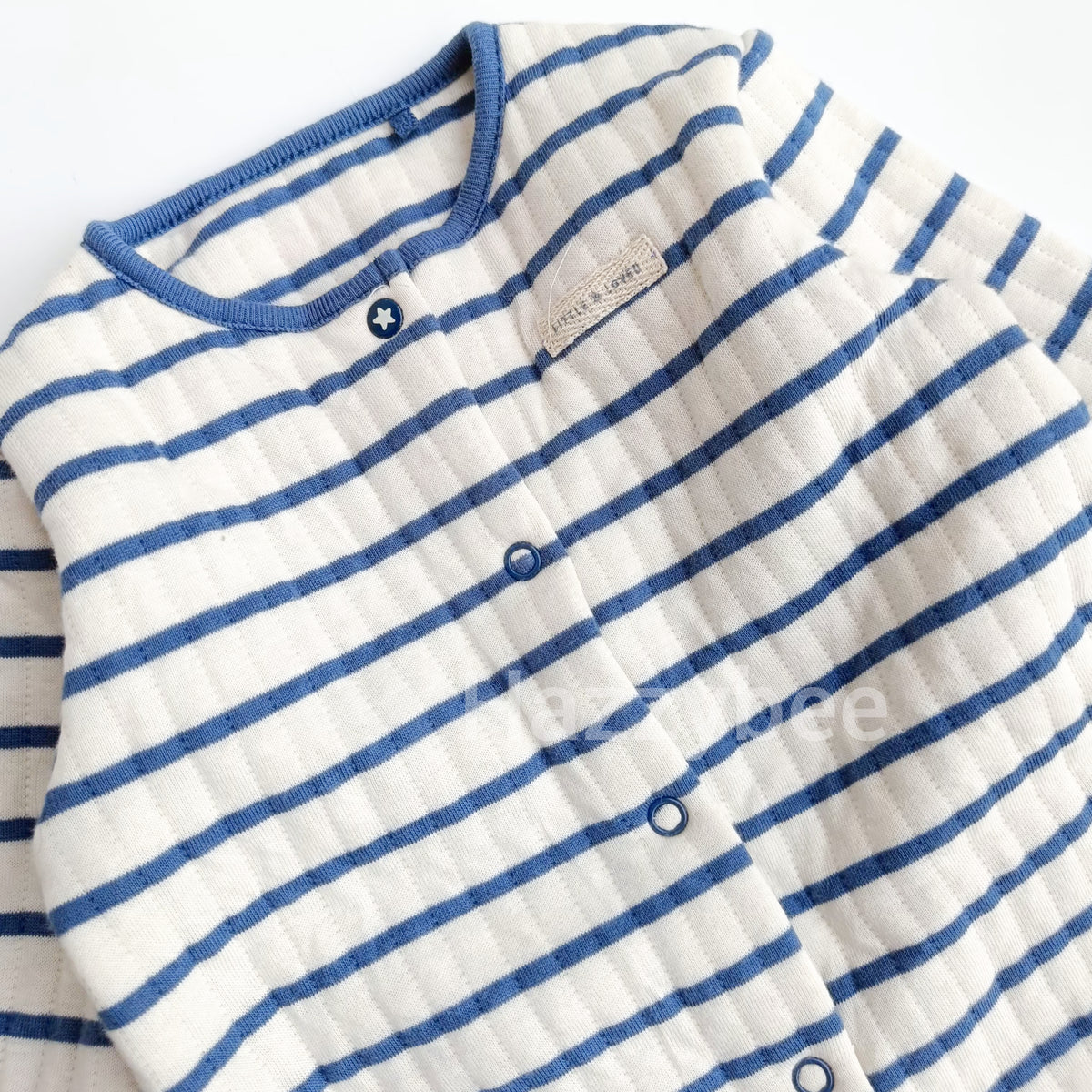 Baby quilted sleepsuit