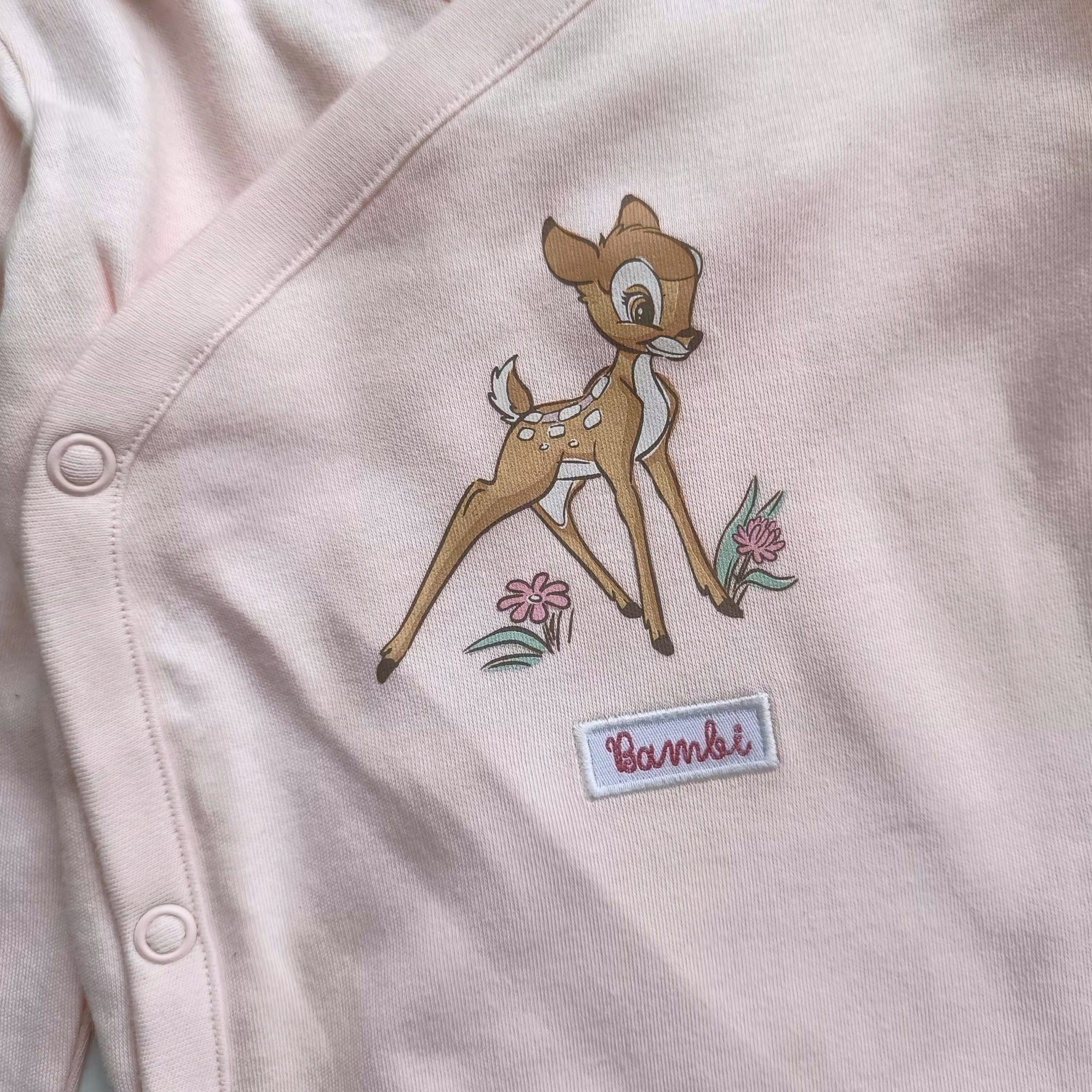 Bambi pink onesies