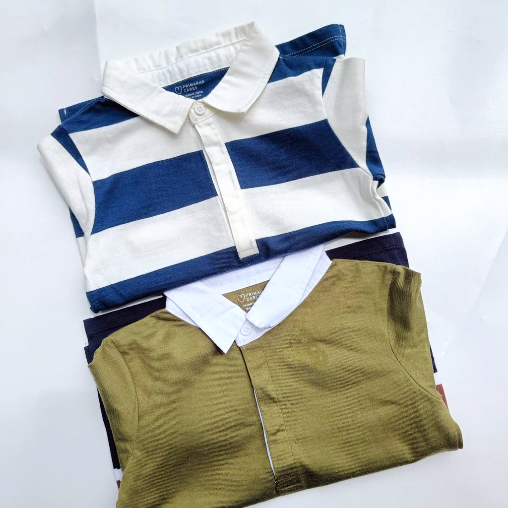 Primark boys full sleeves polo shirt