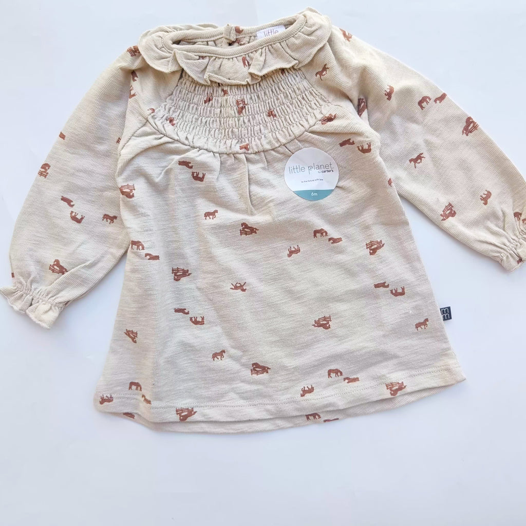 Carters drop shoulder dress