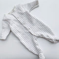 Baby quilted sleepsuit