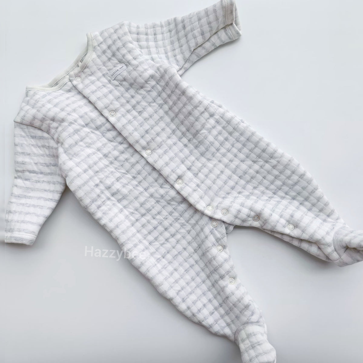 Baby quilted sleepsuit