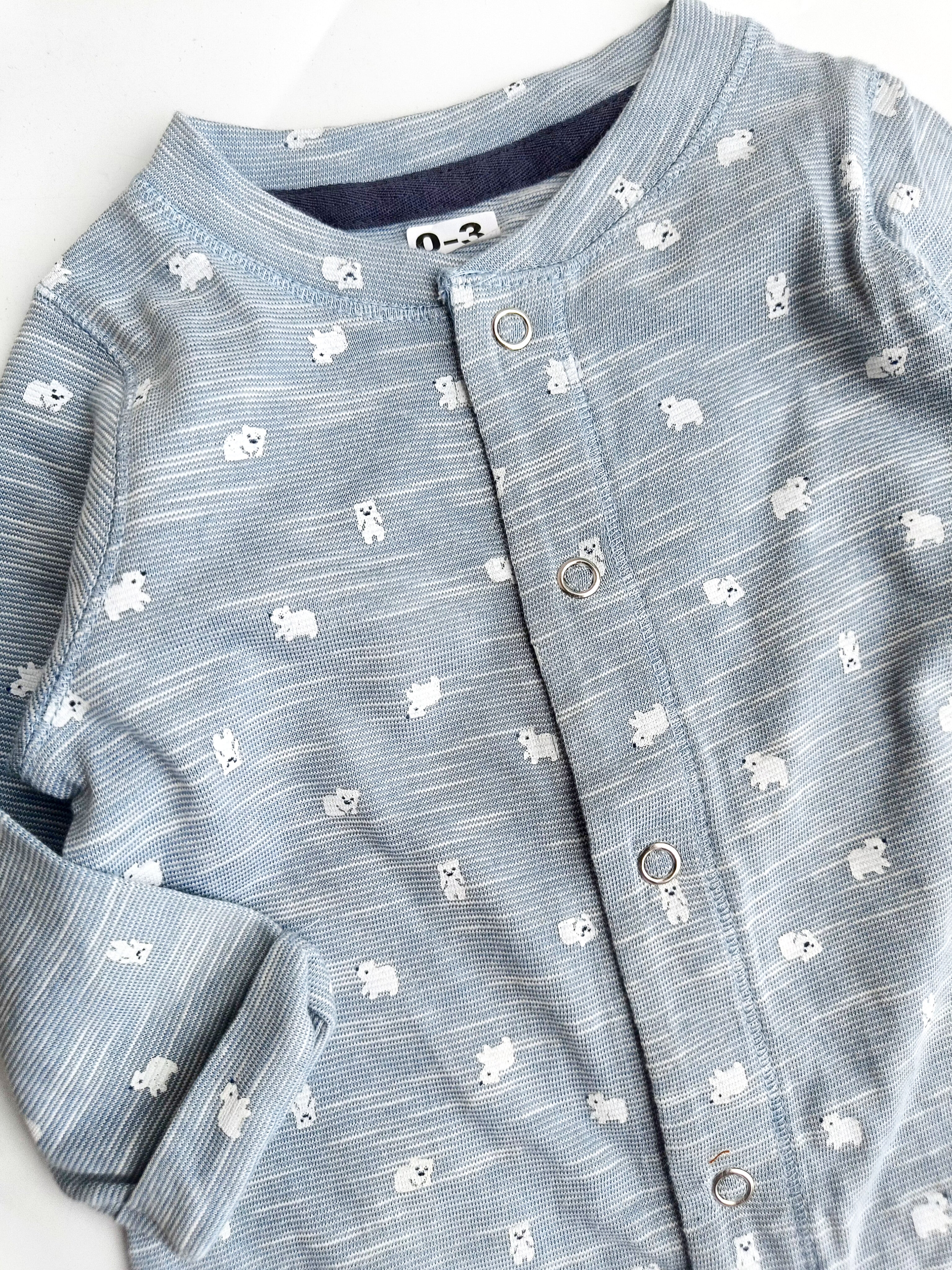 Max footed sleepsuit