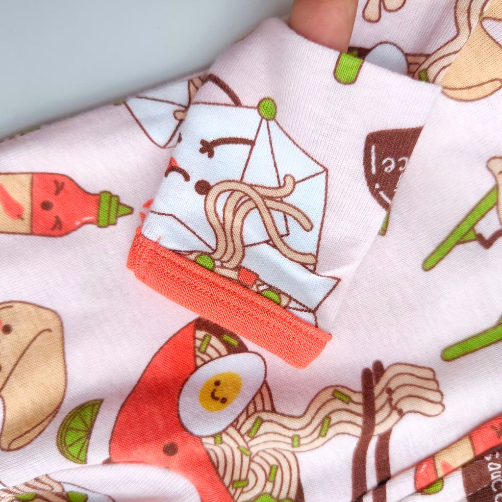 Butterblu footed zipper sleepsuit