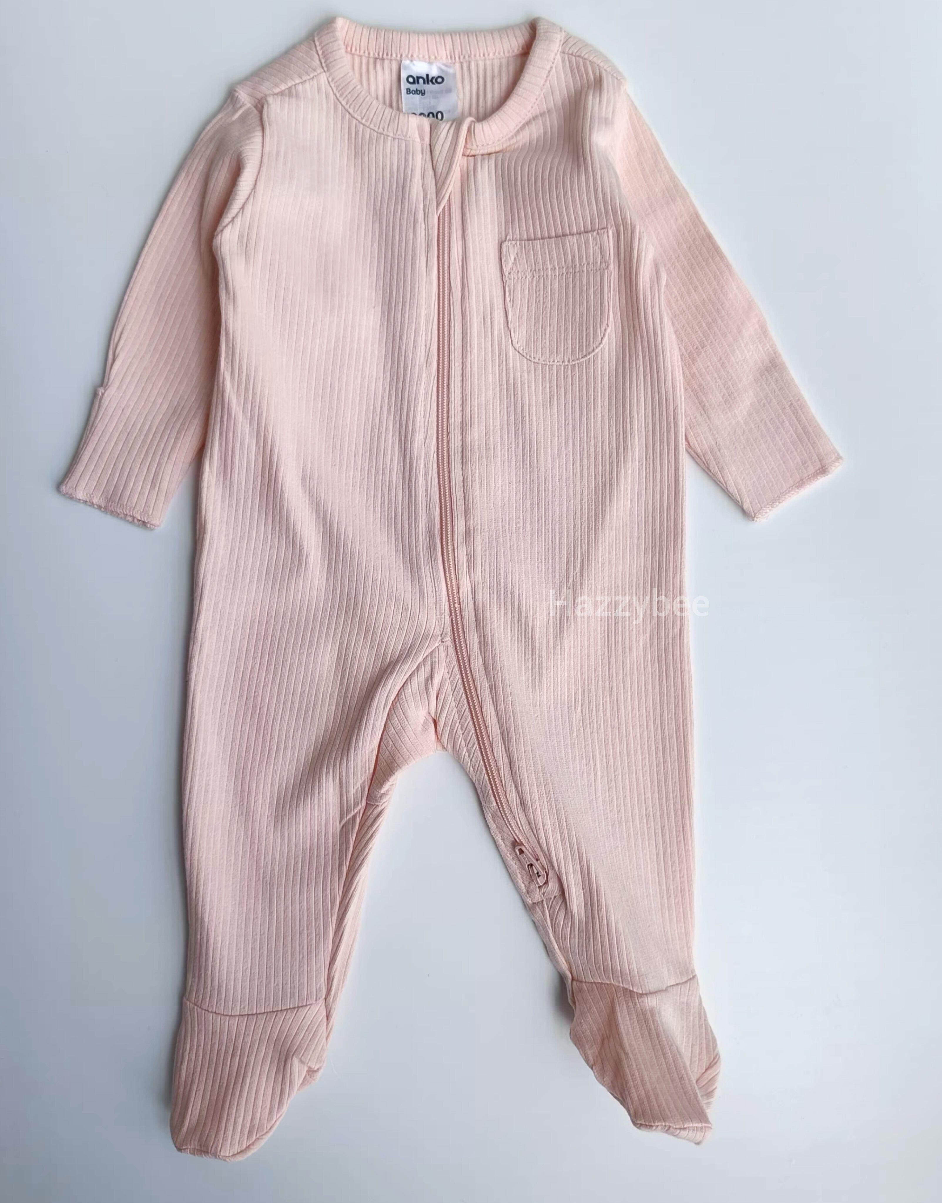 Anko Footed 2-way zipper sleepsuit