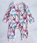 Burt's bee footless zipper sleepsuit