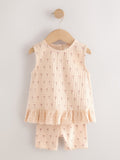 Next top & shorts set