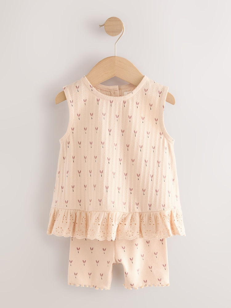 Next top & shorts set
