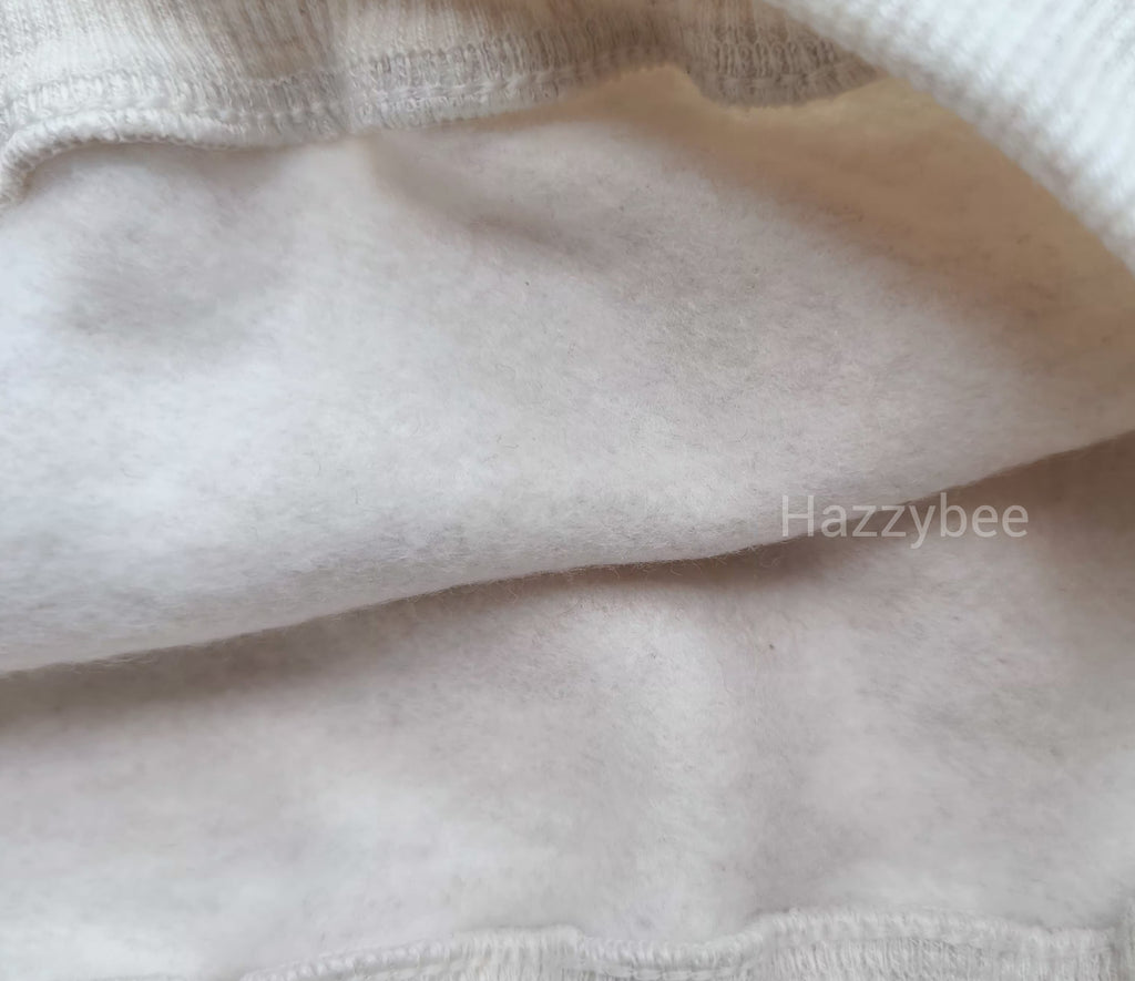 George sweatshirt with fleece-bow