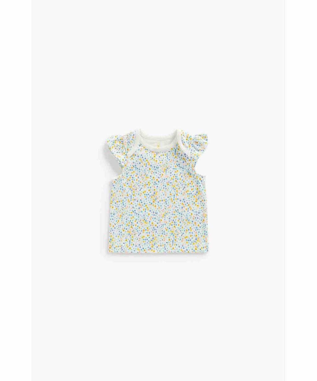 Mothercare Girls 100% Cotton Short Sleeves Pyjamas Set - Pack of 2
