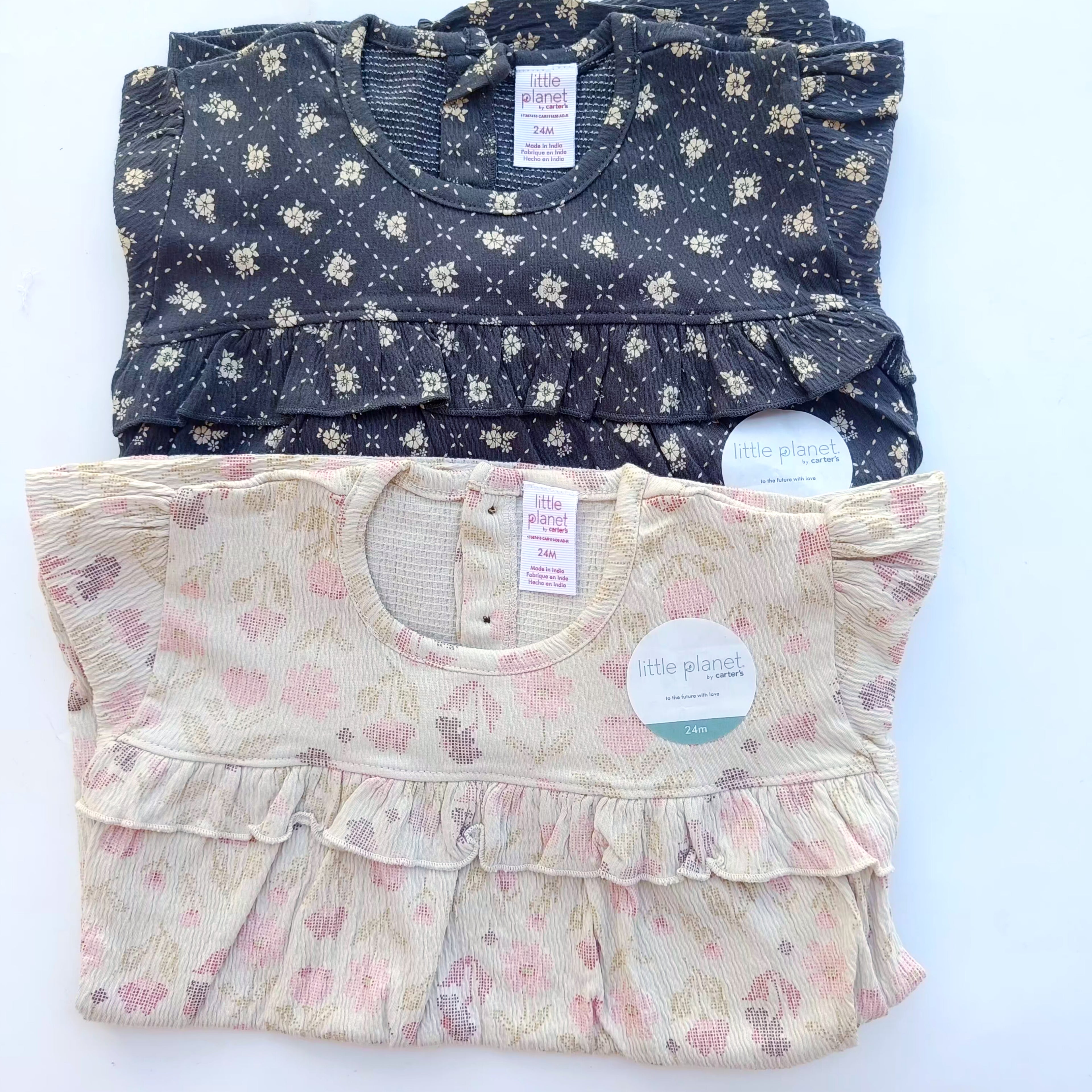 Carters drop shoulder dress