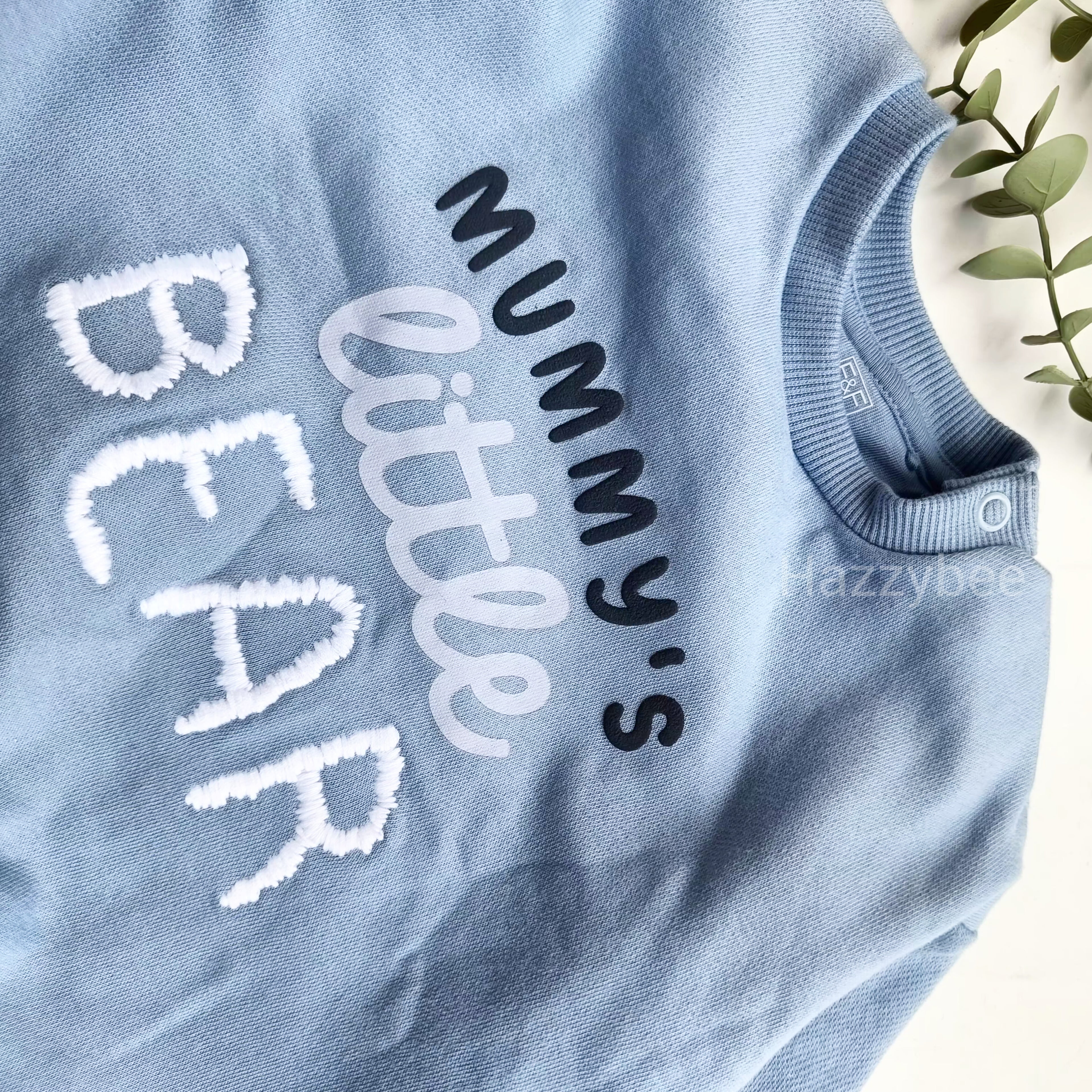 George sweatshirt with fleece-mummy little bear