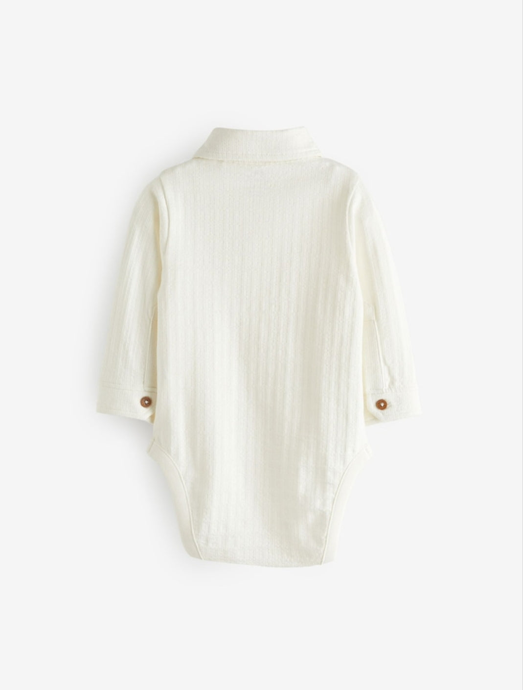 Next white textured bodysuit