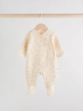 Baby quilted sleepsuit