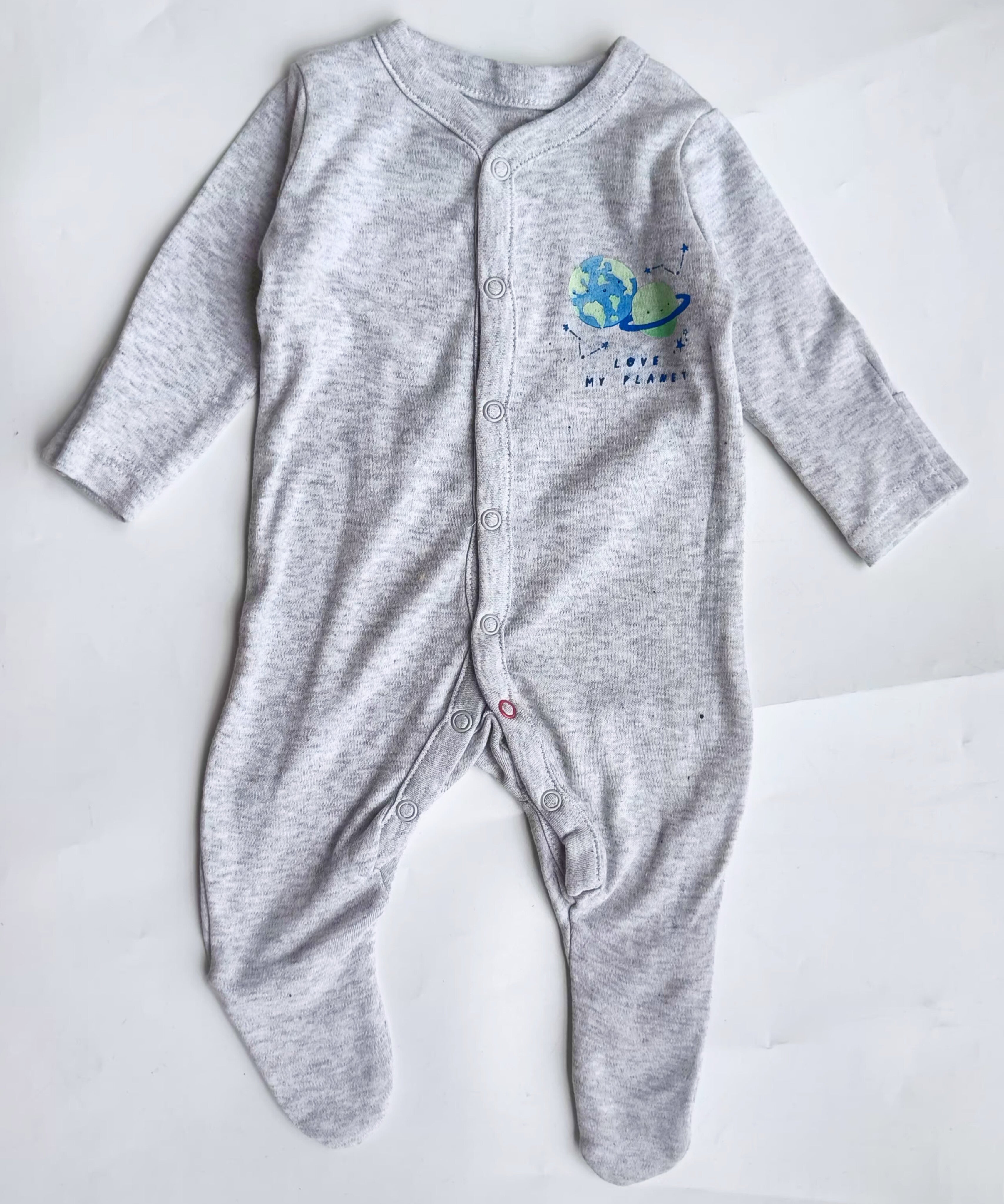 Mothercare footed sleepsuit