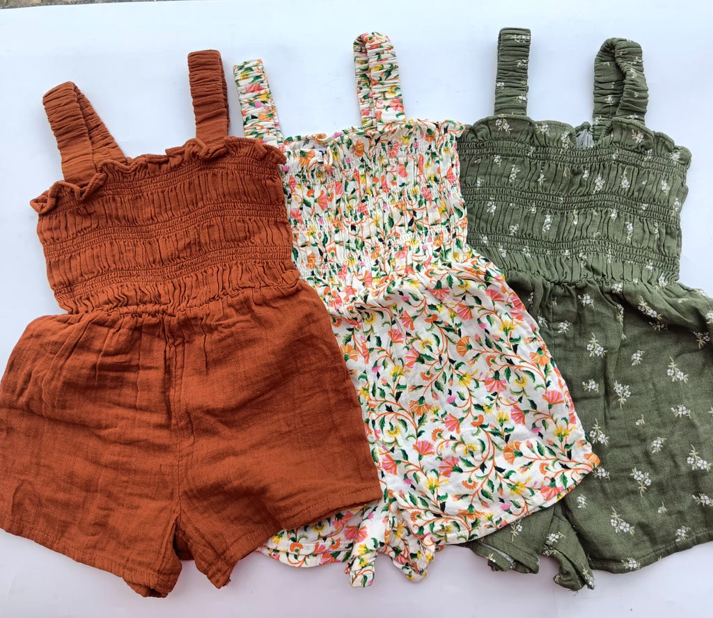 Old navy smocked romper