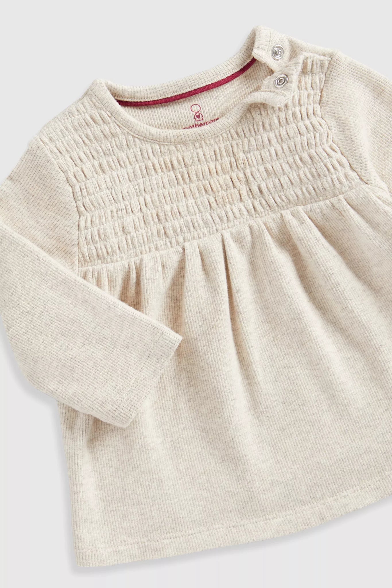 Mothercare beige rib top and leggings set