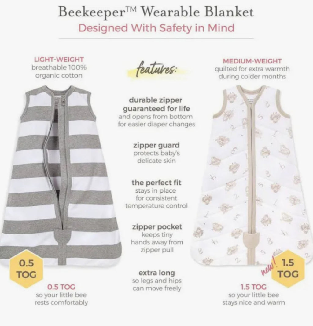 Burt's Bees 1.5 TOG Sleepsacks