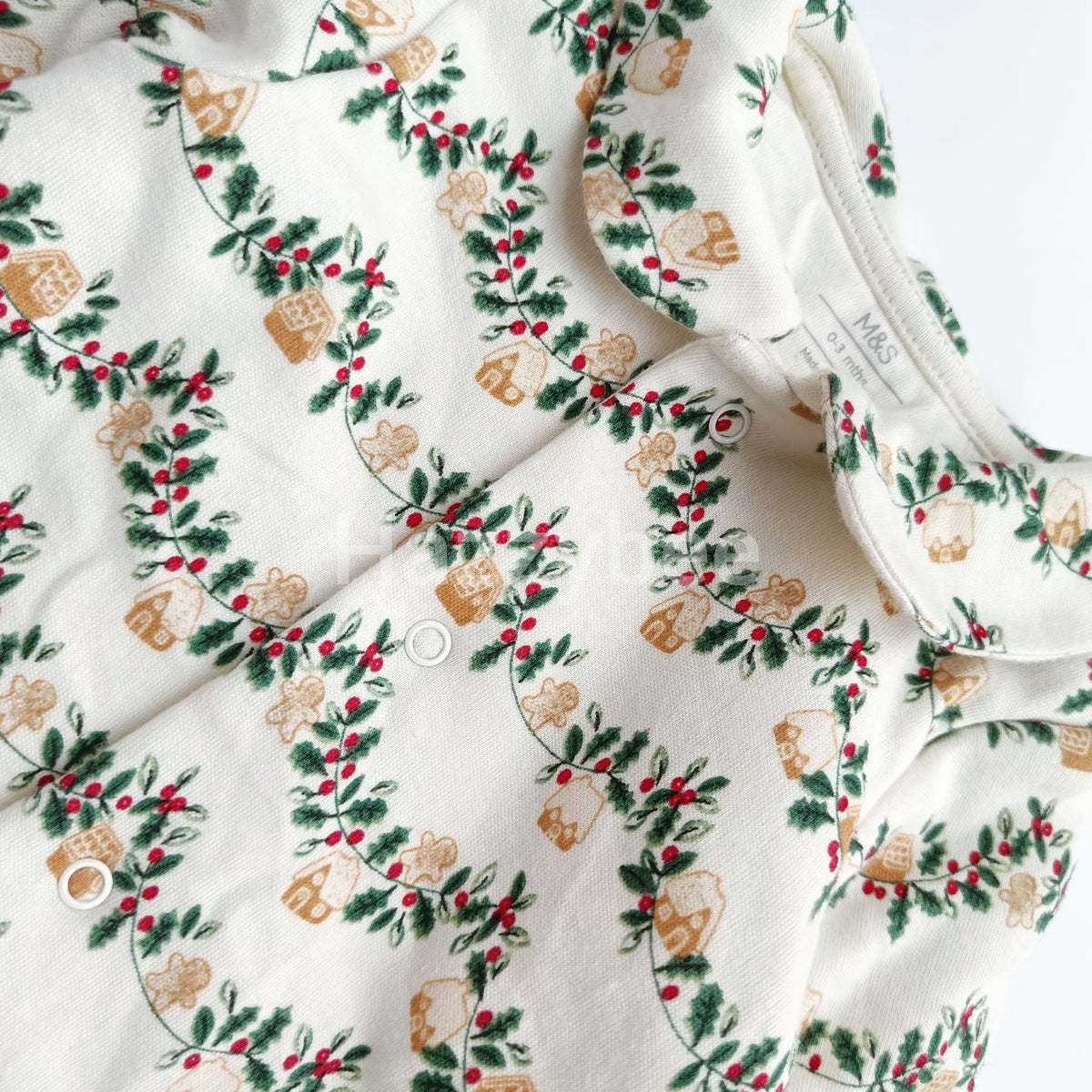 Baby quilted sleepsuit