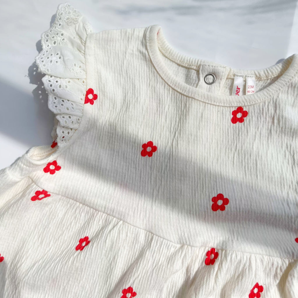 Crinkled frock