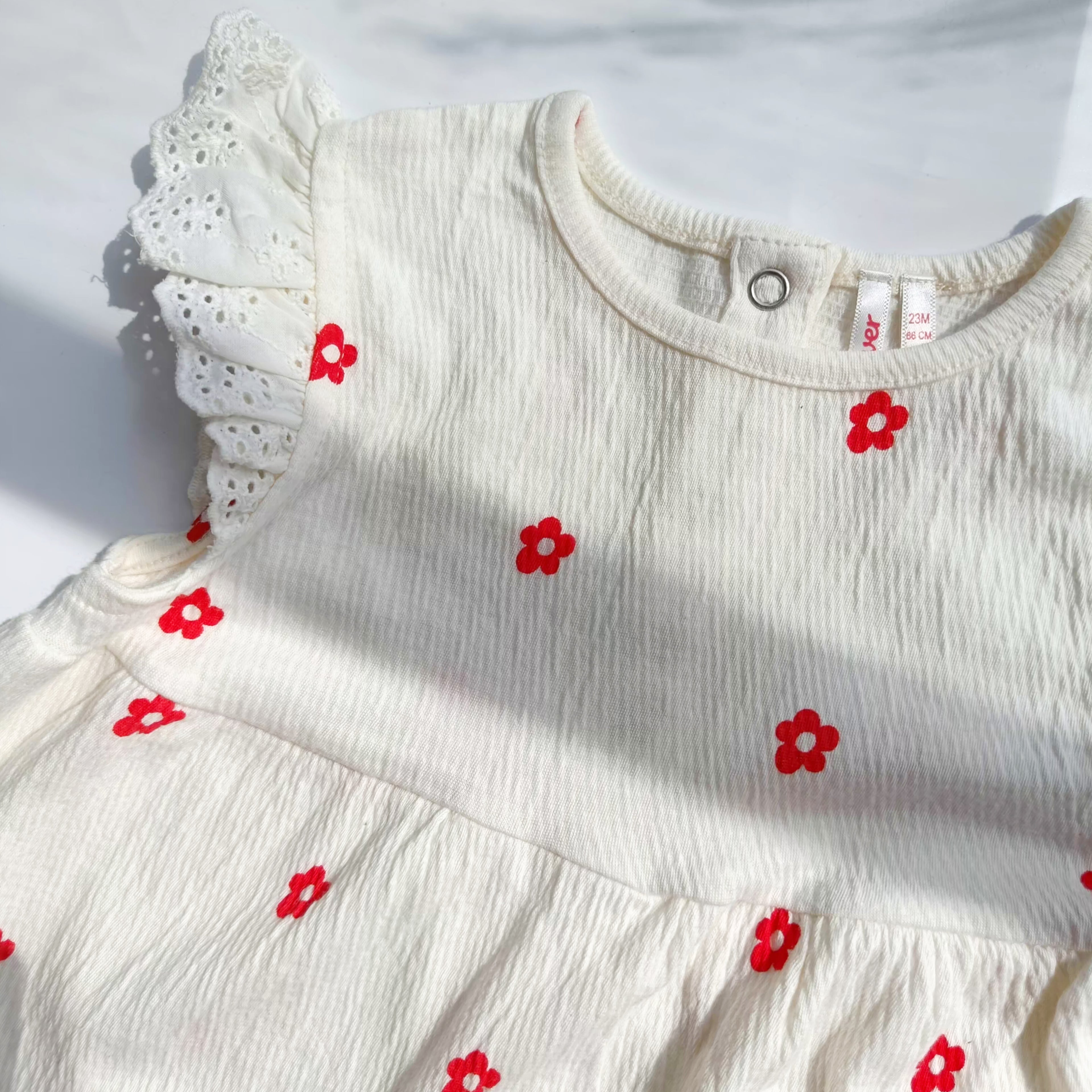 Crinkled frock