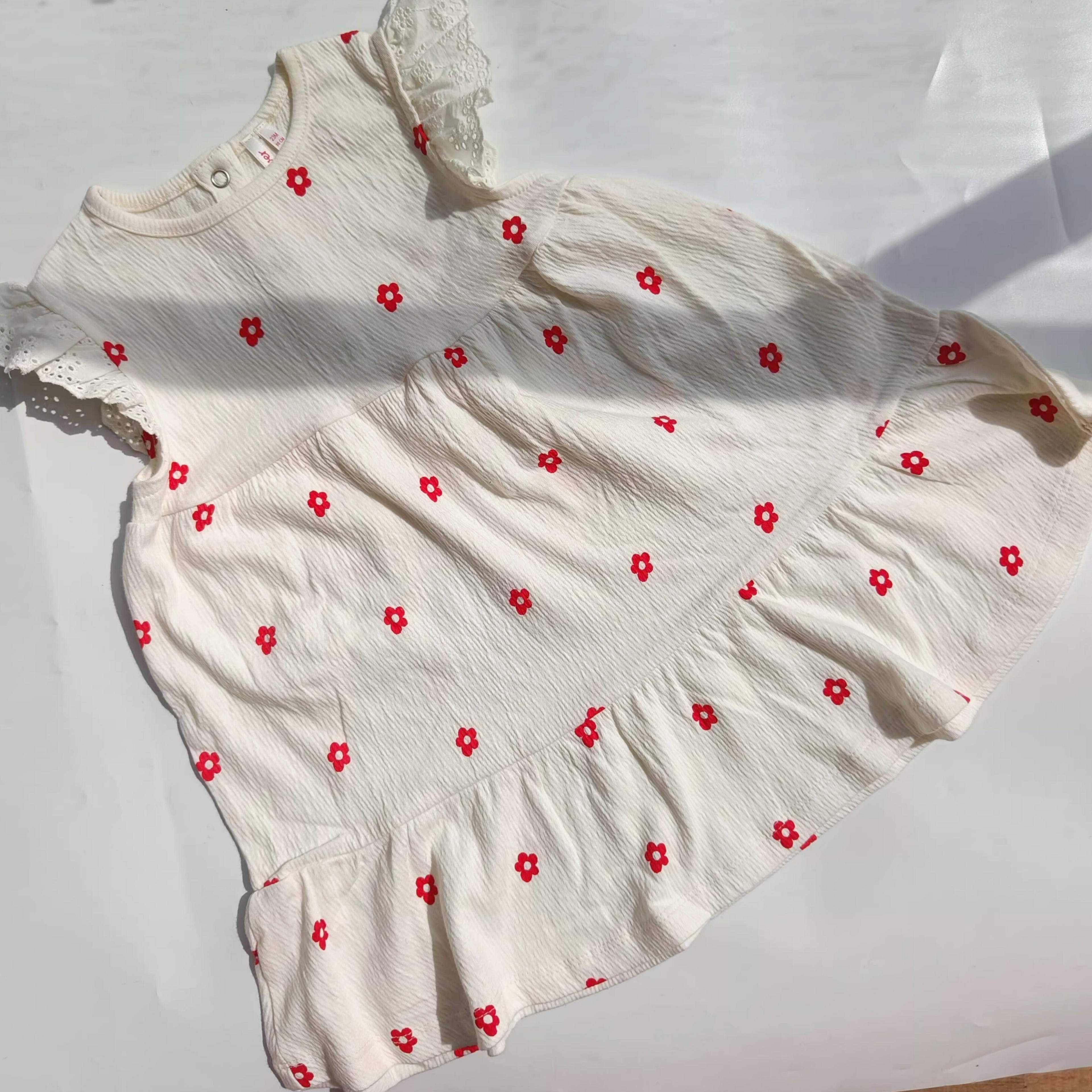 Crinkled frock