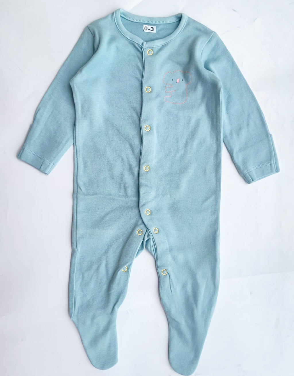 Mothercare footed sleepsuit