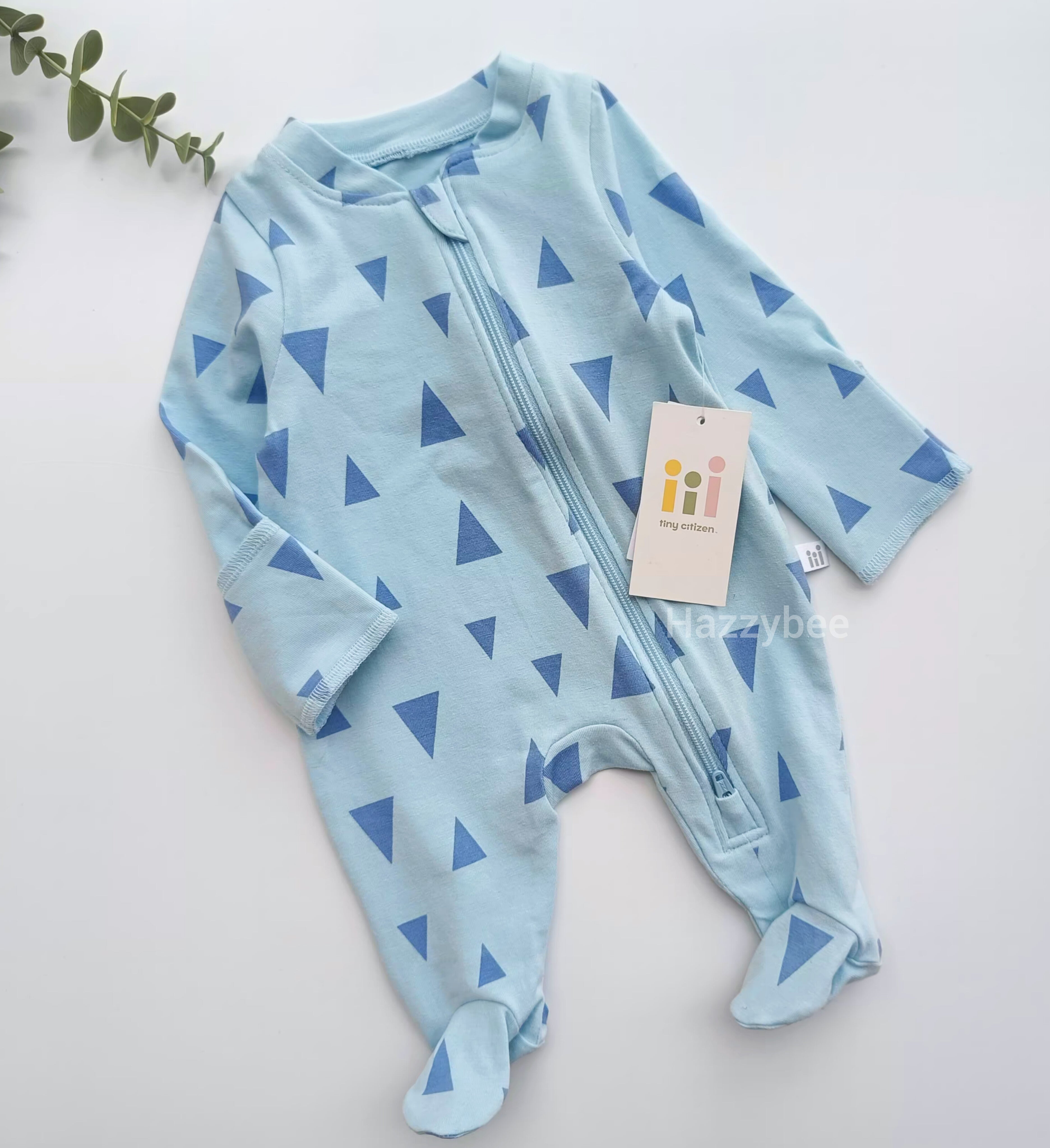 2-way zipper sleepsuits