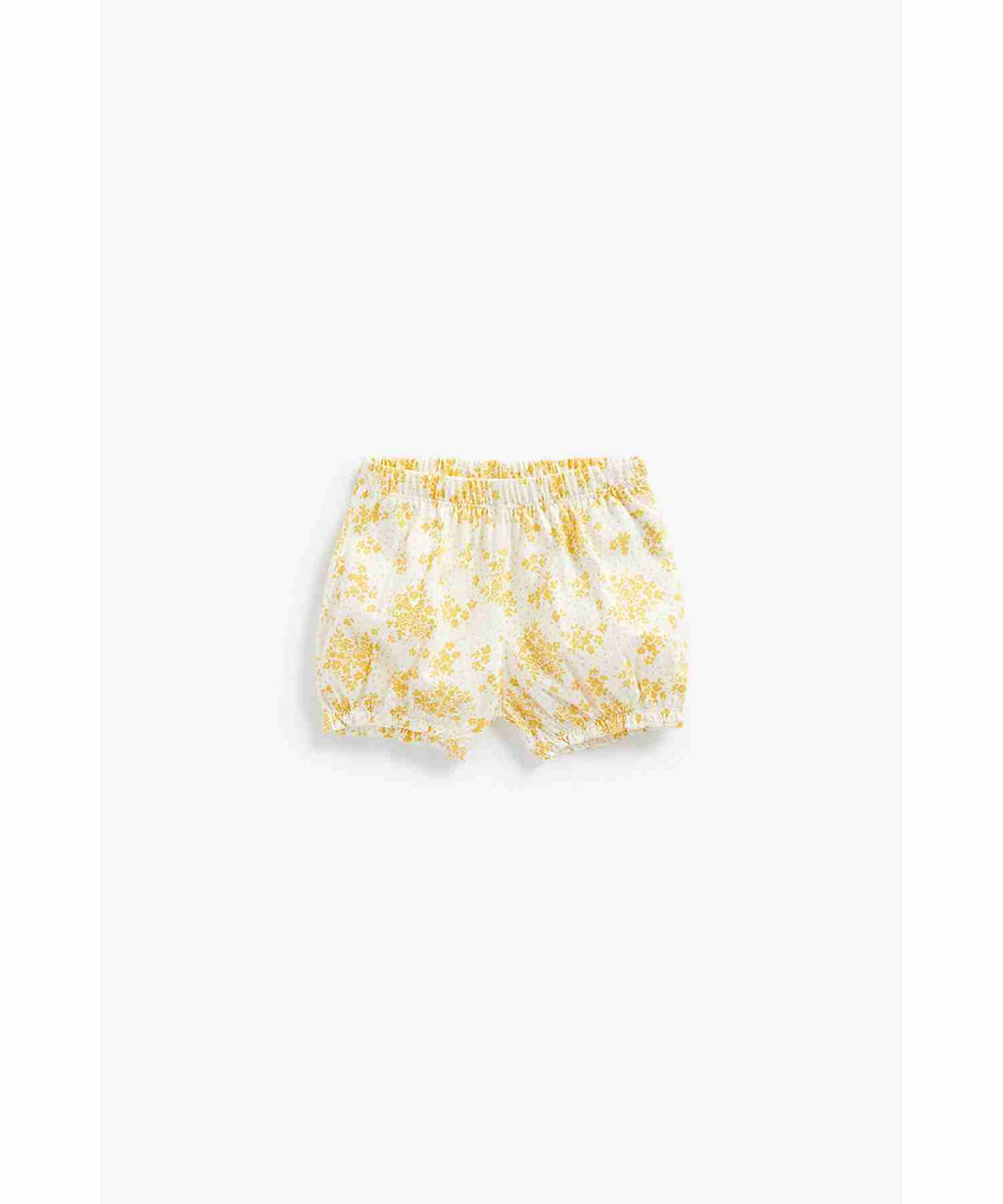 Mothercare Girls 100% Cotton Short Sleeves Pyjamas Set - Pack of 2