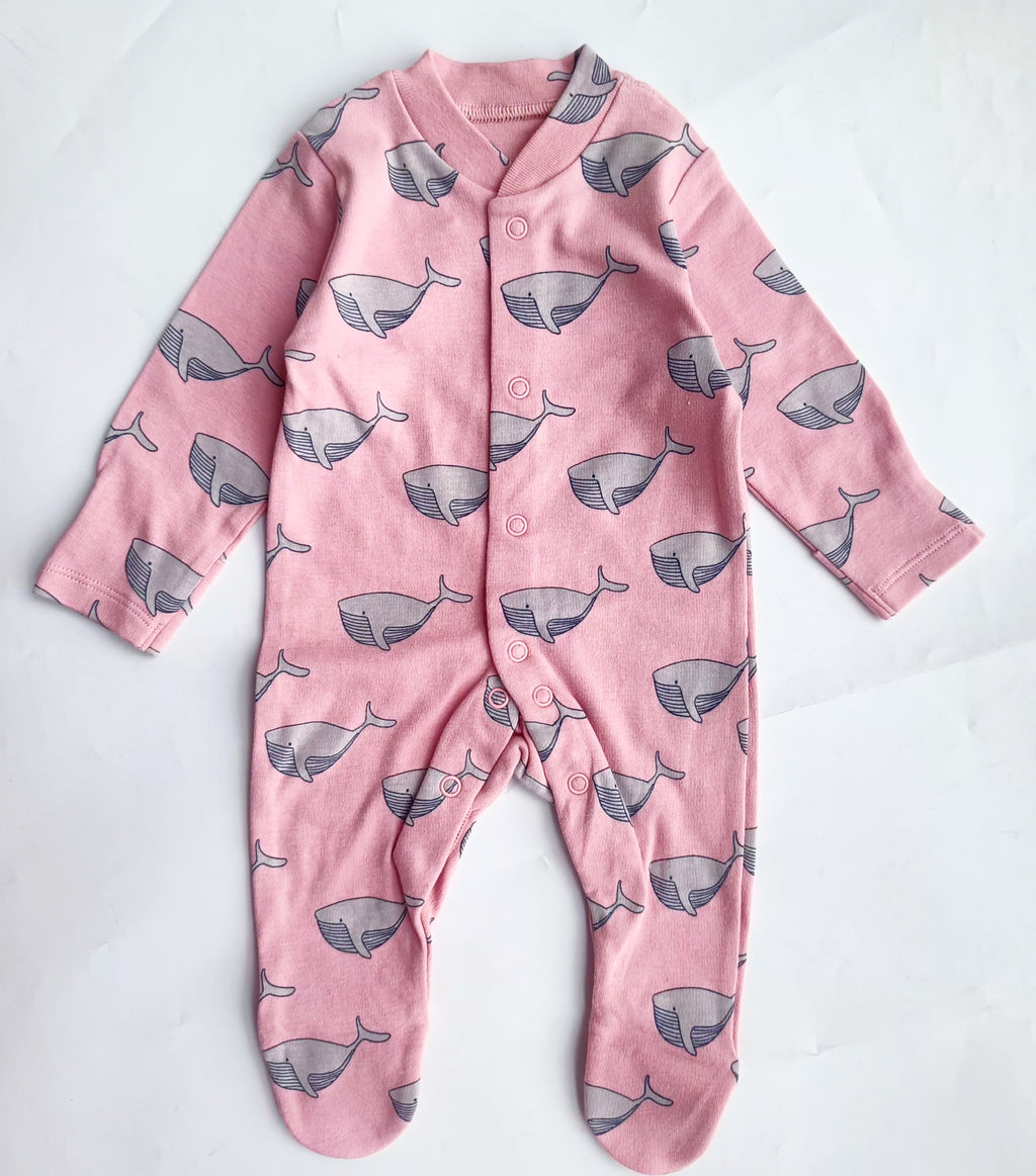 M&S footed sleepsuit