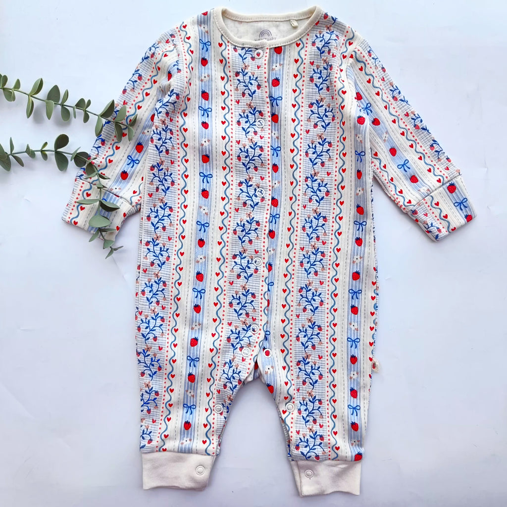 Next 3-6m Footless sleepsuit