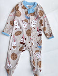 Butterblu footed zipper sleepsuit