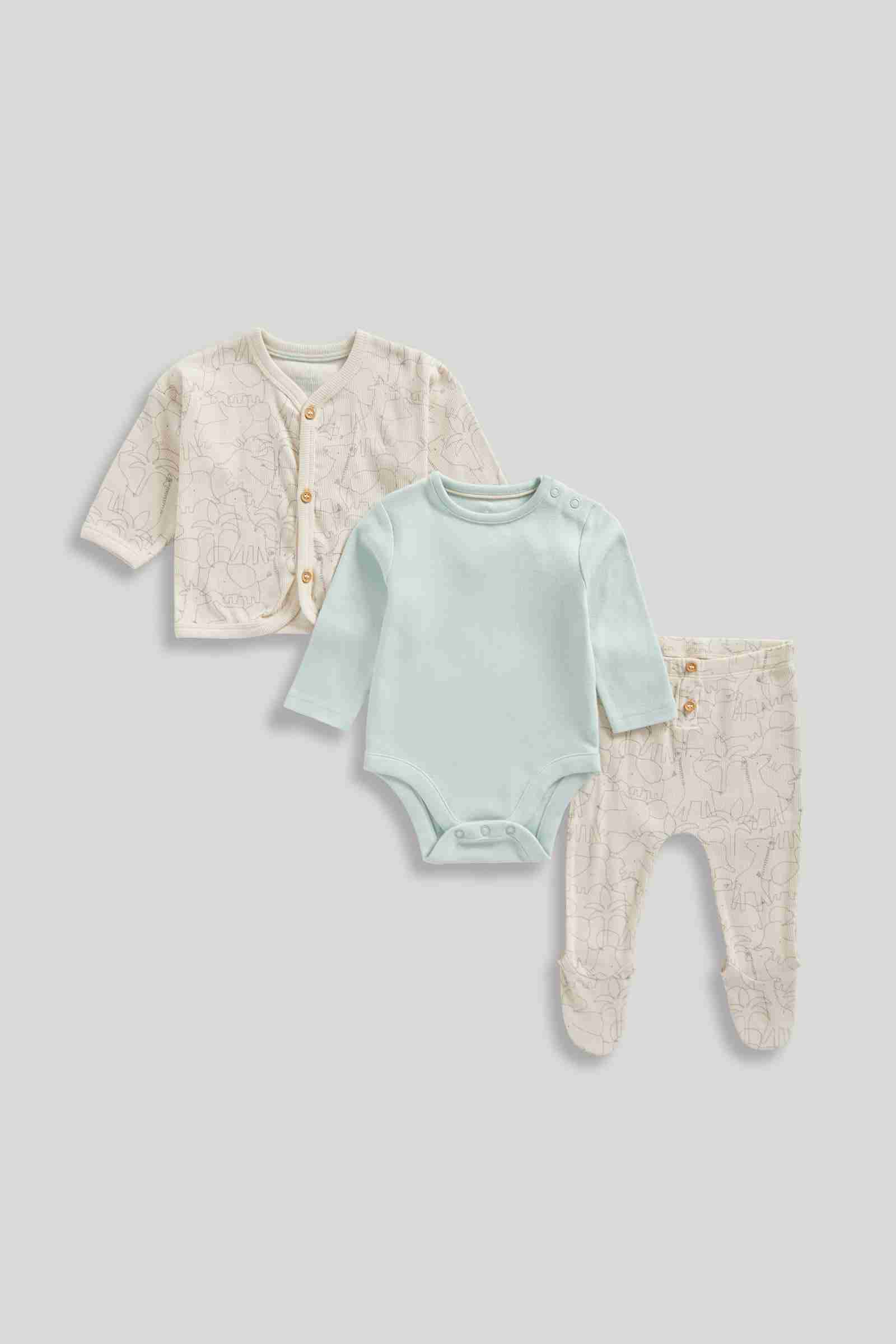 Mothercare Unisex Safari Gift Set - Cream