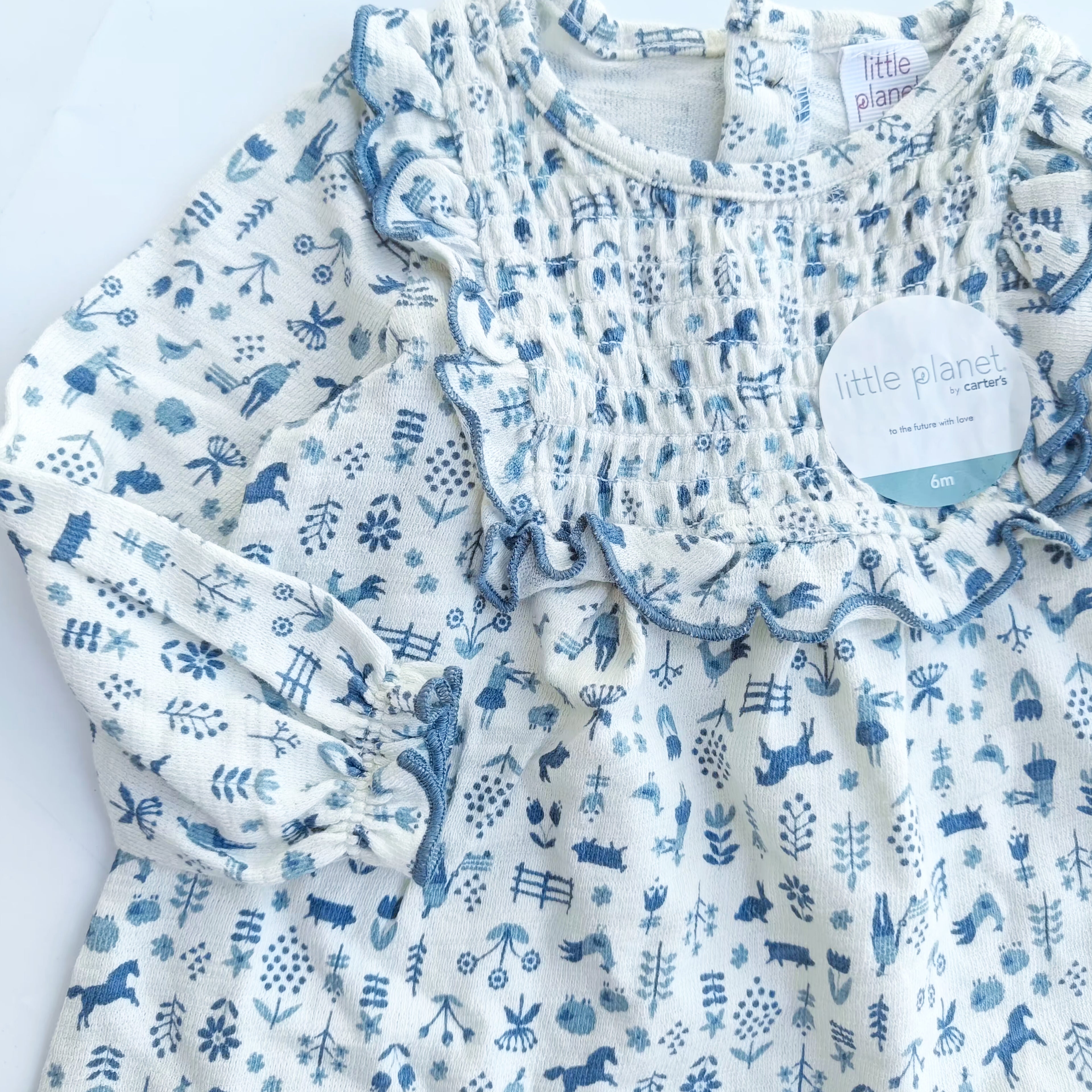 Carters drop shoulder dress