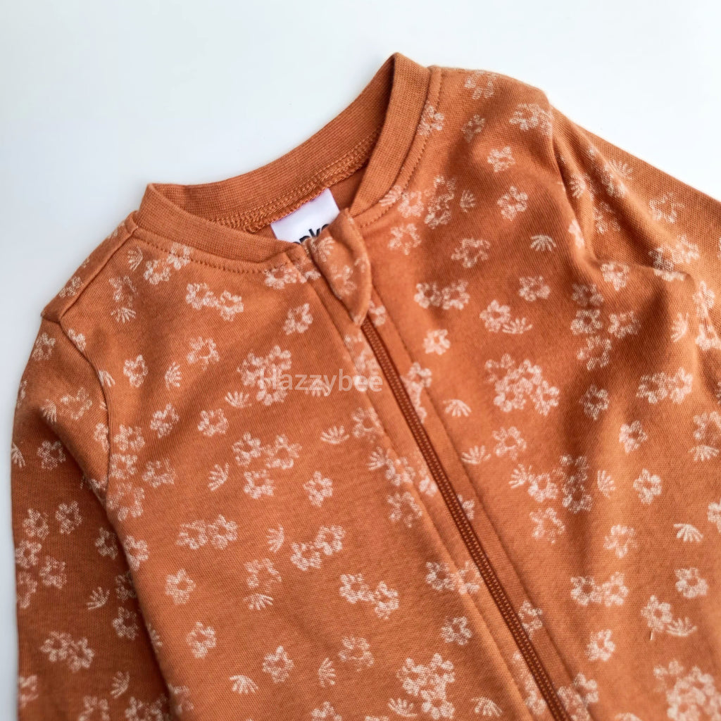 Anko Footed zipper sleepsuit